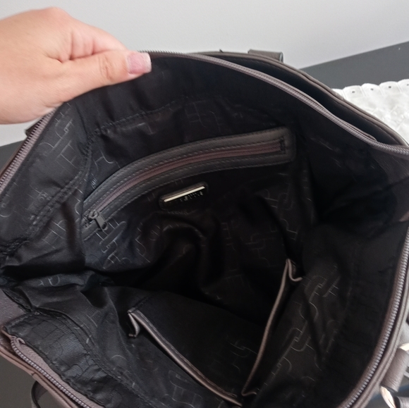 Rosetti Dark grey with a long strap pocketbook. - Picture 7 of 10